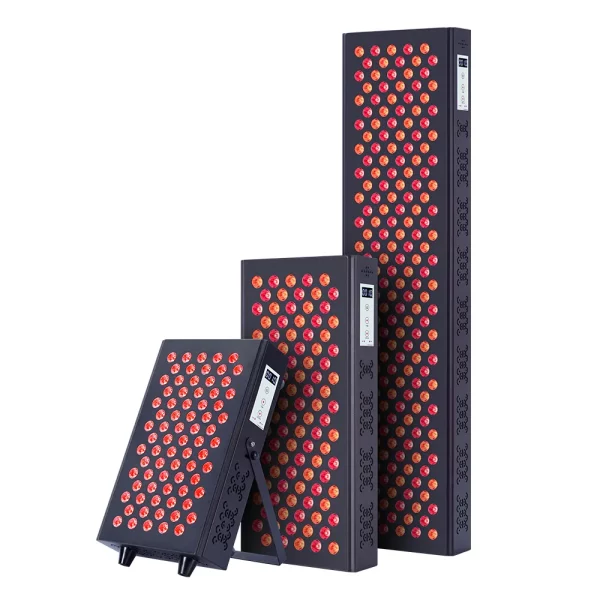 Panel MitoHACKER 375 o długości fal: 630nm 660nm 810nm 830nm 850nm – Światło Czerwone i Bliskiej Podczerwieni